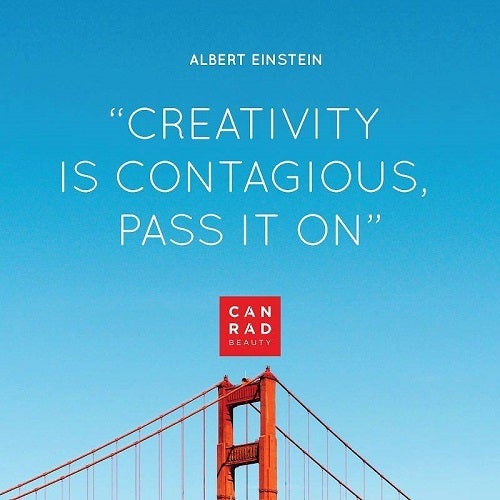 Creativity is contagious, pass it on — Albert Einstein